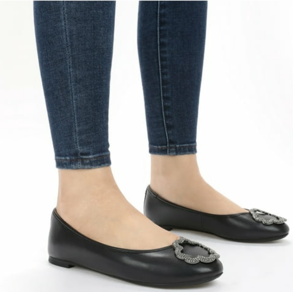 Sam & Libby Coco Embellished Ballet Flat Shoe Women's Size 9🌴